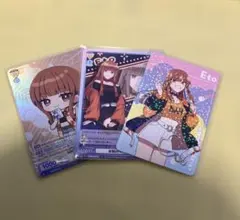 カラフルピーチ　えとさん　トレカ3枚