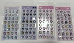 本日限定 サンリオ ストーンシールミニ 4点セット ボンボンドロップシール