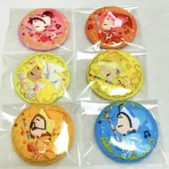 おジャ魔女どれみ　刺繍 缶バッジ 6種類