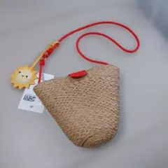 新品 H&M キッズ ポシェット 太陽チャーム付きのサムネイル