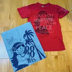 88 TEES 半袖Tシャツ ＆ロゴバッグ付
