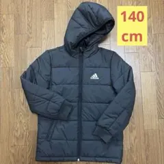 adidas ダウンジャケット　中綿ジャケット キッズ ブラック　140
