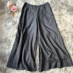 GEORGES RECH モード系 ウエストゴム ワイドパンツ 40 デニム