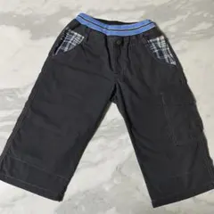 カーゴ ハーフパンツ 短パン 160cm キッズ チェック柄