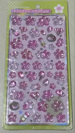 【正規品】ボンボンドロップシール　和柄　桜　さくら　サクラ　花見