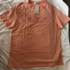 【a.v.v】Tシャツコットン100% 44オレンジのサムネイル