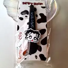 BETTY BOOP ロングヘアクリップ 牛柄のサムネイル