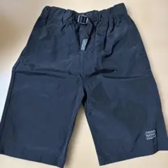 【新品】黒 ハーフパンツ 160サイズ シャカシャカ ハーパン