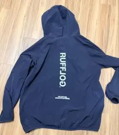 RUFFLOGラフロッグ フード付きジャケット XL ネイビー