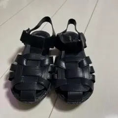 Samansa Mos2 グルカサンダル ブラックのサムネイル