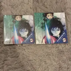 鬼滅の刃 「敵対」冨岡義勇&炭治郎　コースターカード&コースター