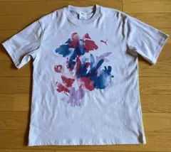 PUMA レディース 半袖Tシャツ 花柄プリント Sサイズ (M) ほぼ新品のサムネイル