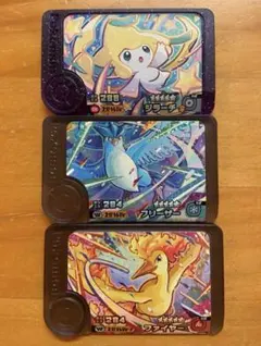 ポケモンフレンダ ベストタッグ　ジラーチ　フリーザー　ファイヤー