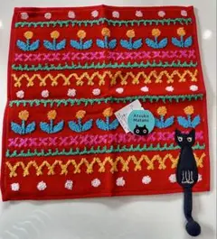 【新品・未使用】Atsuko Matano タオルハンカチ