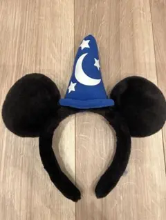 ファンタジア ソーサラー ミッキー カチューシャ 魔法使いの弟子 人気 帽子