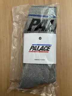 完売品　PALACE グレー ソックス　ショッパーおまけ