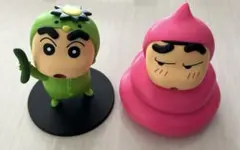 クレヨンしんちゃん　フィギュア　カッパ　うんち　2点セット