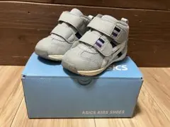 ASICS スニーカー RUNNER BABY グレー 13cm