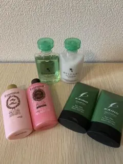 シャンプー&リンス　ミニサイズ　3種　ブルガリ他