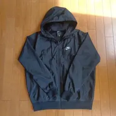 Nike フード付きナイロンジャケット L ブラック
