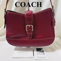 COACH コーチ SOHO ソーホー ワンショルダーバッグ ボルドー 本革