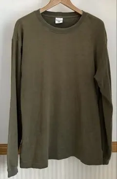 Columbia XL オリーブ　長袖Tシャツ