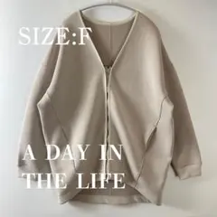 ダブルフェイス Vネック カーディガン ユナイテッドアローズ 美品