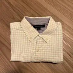 TOMMY HILFIGER 半袖シャツ M 水色チェック