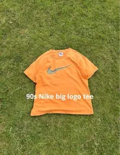 90s Nike デカロゴ　Tシャツ y2k テック系　円堂守