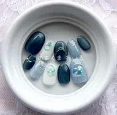 ネイルチップ ショートオーバル ※68