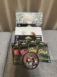 ヒロアカ カフェ コースター 一番くじ 幸せの上に 名前プレート