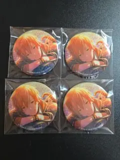 プロセカ 東雲彰人 あんスタコラボ グリッター缶バッジ グリ缶 4点