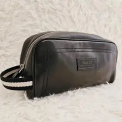 美品 Bally バリー セカンドバッグ クラッチバッグ トレスポ レザー 黒