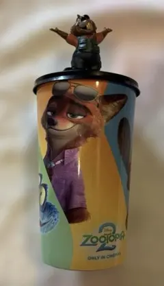 ディズニー　ズートピア2　ドリンクホルダー ゲイリー ニブルズ　フィギュア