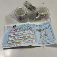 캐치! 티니핀 쿠라 스시 마스킹 테이프 ①③④의 3종 세트