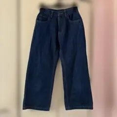 Cutie Blonde C.B .ダークブルー ワイドレッグ デニムパンツのサムネイル