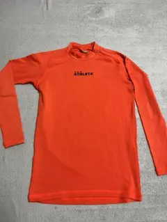 ⚫︎ATHLETA オレンジ 長袖シャツ Mサイズ