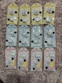 ドラえもん　I'm Doraemon 前髪ヘアクリップ 3種　12点セット