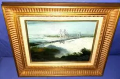 希少 Thomas Kinkade トーマスキンケード 海 大橋 ディズニー - メルカリ