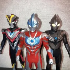ウルトラマンソフビ　3体セット