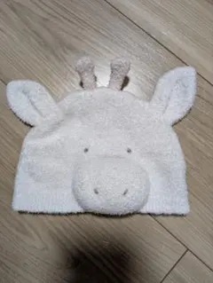 ジェラートピケ キリンベビー帽子