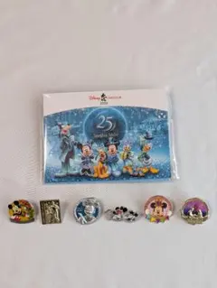 Disney Card Club ピンバッジ まとめ売りのサムネイル