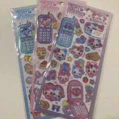 は*ん様 【新品】①うさぎ　平成はっぴーフォン　ステッカー　電話　シール　りす