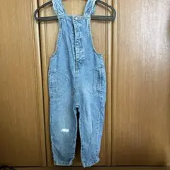 ライトブルー オーバーオール 100cm