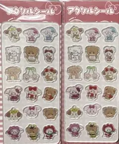 みっこ アクリルシール2枚セット