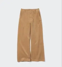 UNIQLO コーデュロイワイドパンツ（丈標準69）　XL