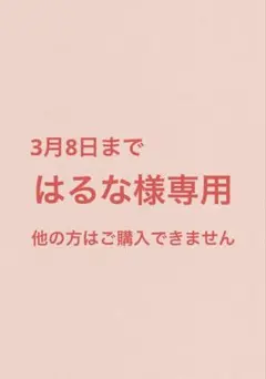 はるな様　専用