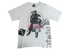 【希少】00s OLD STUSSY マルチプリント ローマの休日 ヴィンテージのサムネイル