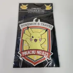 ポケモン ピカチュウ ラゲッジIDタグ NO.025　スーツケースバッグ　カード