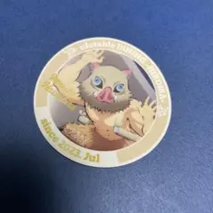 鬼滅　ufotable DINING 伊之助 ステッカー　飲食　スタンプラリー